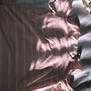 Light pink striped shirt